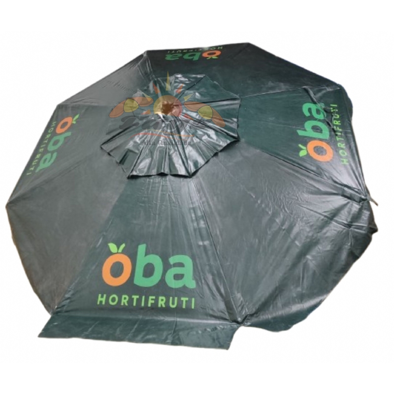 Foto Ombrelone 2,40 m de diâmetro Personalizado