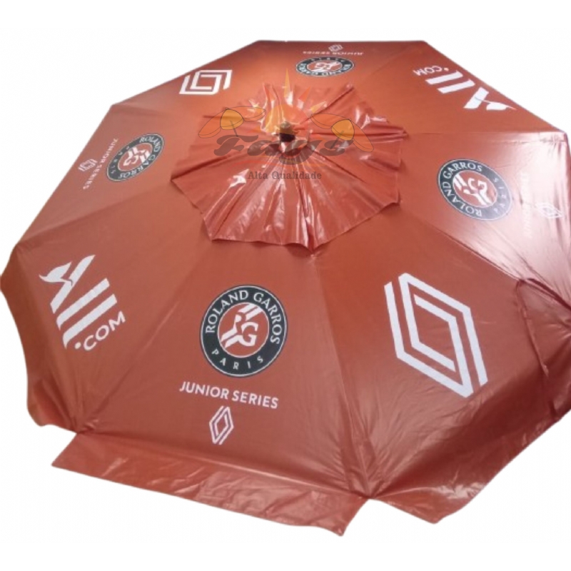 Foto Ombrelone 2,40 m de diâmetro Personalizado