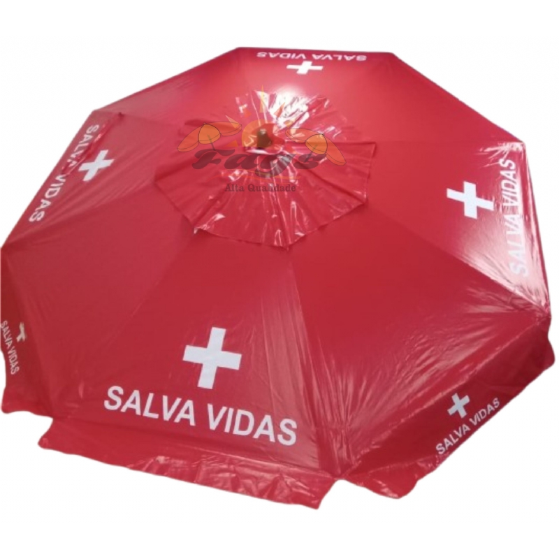 Foto Ombrelone 2,40 m de diâmetro Personalizado