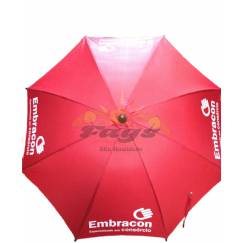 Foto Guarda-Chuva Personalizado Uso Individual 1,20m de diâmetro