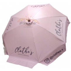 Foto Guarda-Sol Personalizado 1,60 m de diâmetro