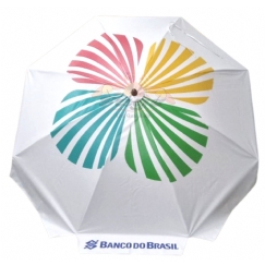 Foto Guarda-Sol Personalizado 1,60 m de diâmetro